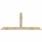 Ekena Millwork Portland Rough Sawn Timber Gable Bracket, Douglas Fir, 96"W x 40"H x 6"D x 6"F, 10/12 Pitch GBW096X40X0606POR00RDF - alternate 1
